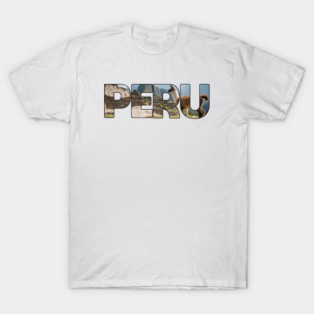 Peru - Llama _014 T-Shirt by Tridaak